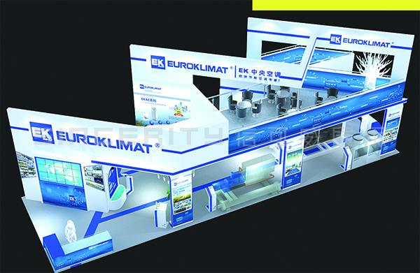 歐科展臺設(shè)計(jì)搭建效果圖